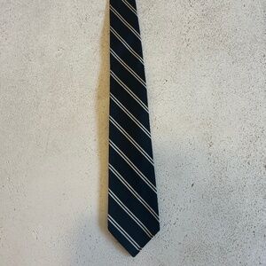 Rugby Ralph Lauren stripe black tie